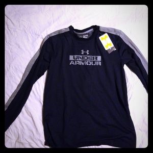 Boys Long Sleeve Under Armor Shirt